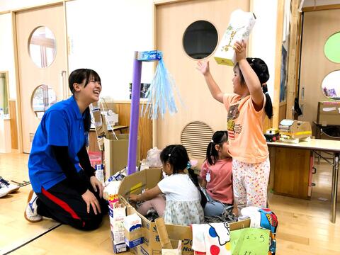 4歳児クラス　お風呂やさんごっこ