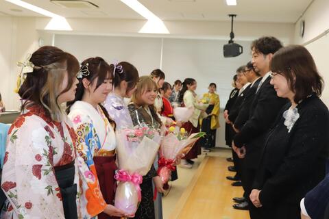 学生から先生方へ