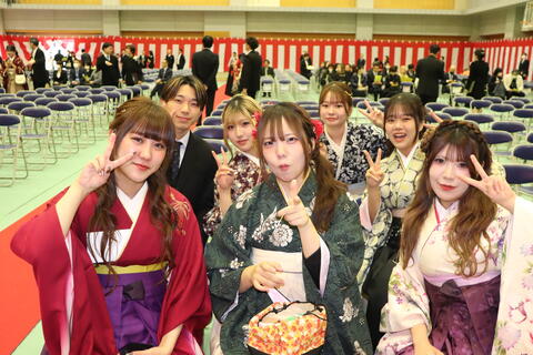 出足が早い幼児教育学科の学生